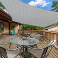 Infrange 2' X 21' Rectangle Sun Shade Sails Canopy Uv Block For Patio Deck Pergola Yard Lawn Outdoor Activities (Gray)
