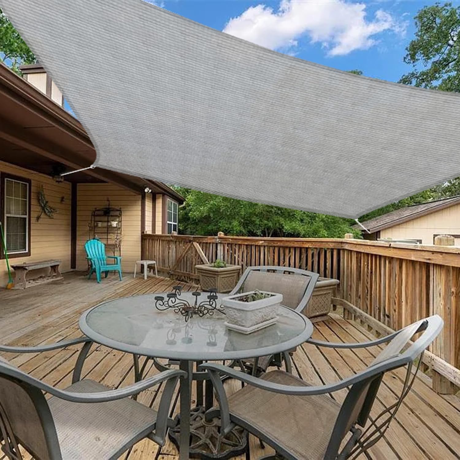 Infrange 3' X 4' Rectangle Sun Shade Sails Canopy Uv Block For Patio Deck Pergola Yard Lawn Outdoor Activities (Gray)