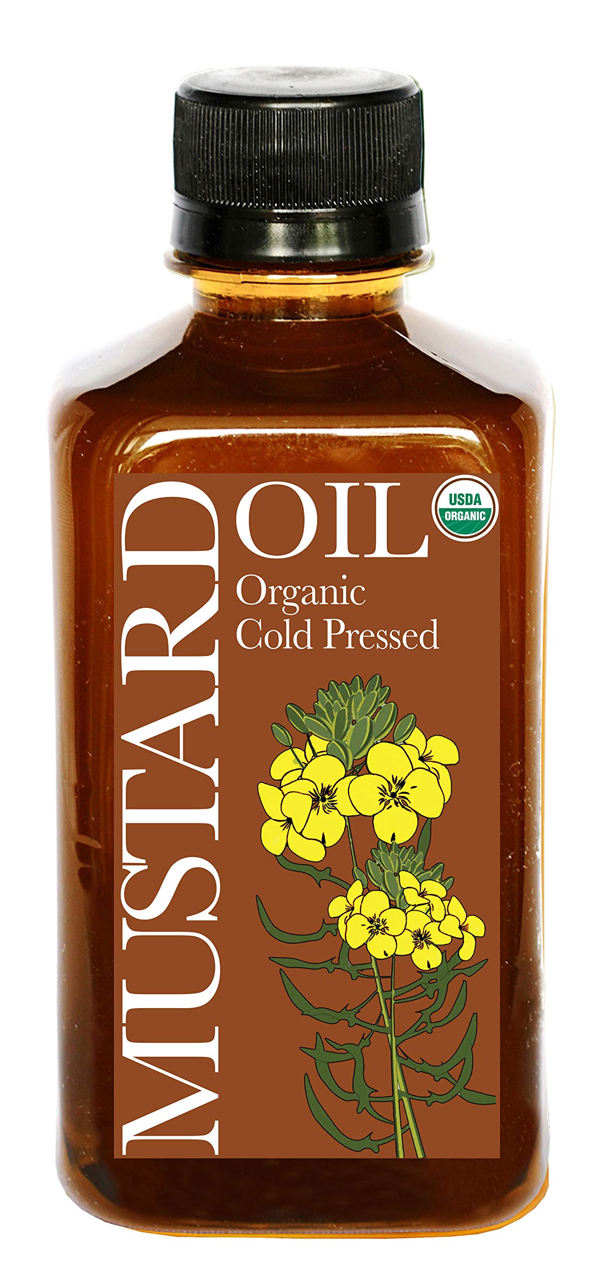 Daana Organic Mustard Oil: Cold Pressed (12 Oz)