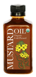 Daana Organic Mustard Oil: Cold Pressed (12 Oz)
