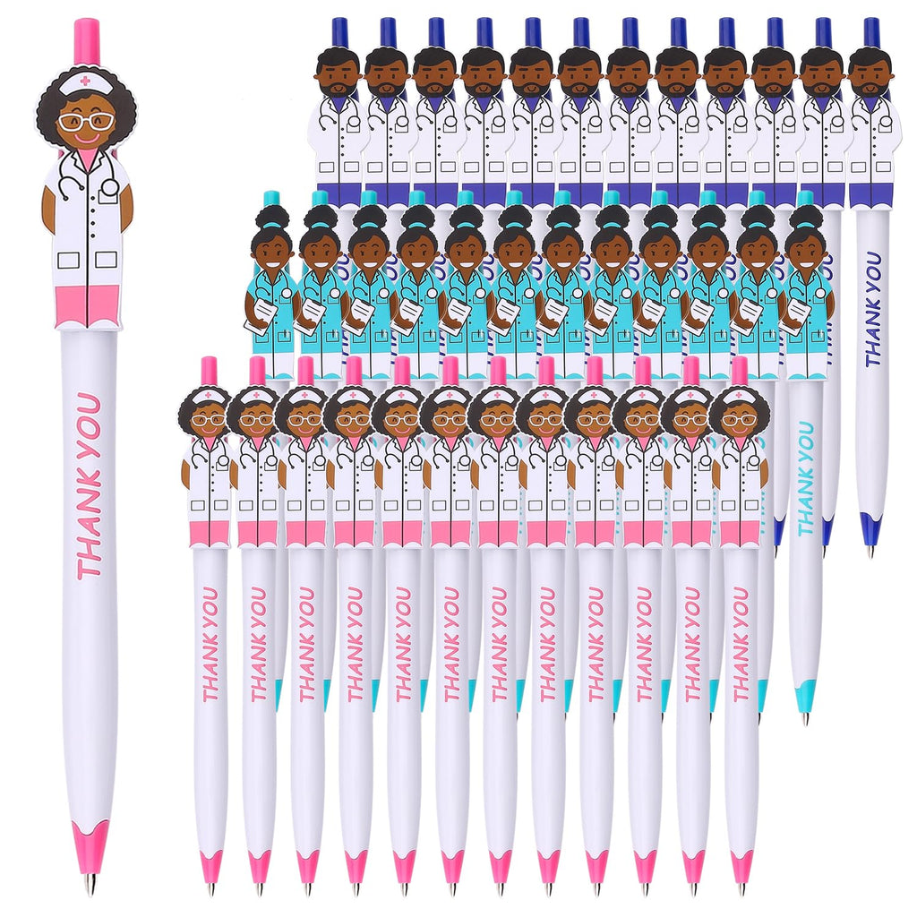 Sikao Cute Doctor Pen Thank You Caring Pens Gift For Doctors Medical Staff Assistants Healthcare Workers Women Coworkers Pharmac