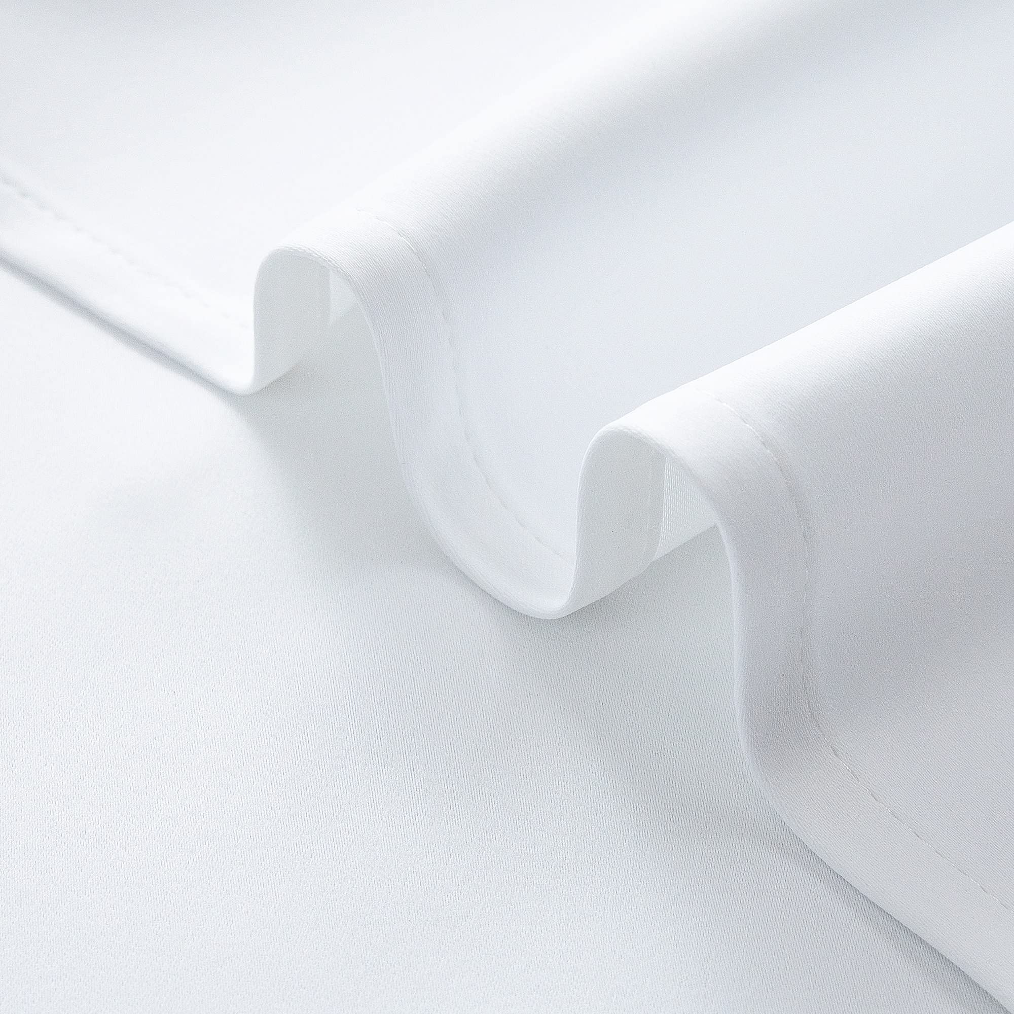 Mrs.Naturall White Valances For Bedroom Windows,Semi Blackout Valance Curtains For Rv Campers,16 Inch Length