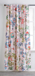 Maison d' Hermine 100% Cotton Curtain Bamboo Peach One Panel Curtains for Living Rooms Bedrooms Offices Tailored with a Rod Pock