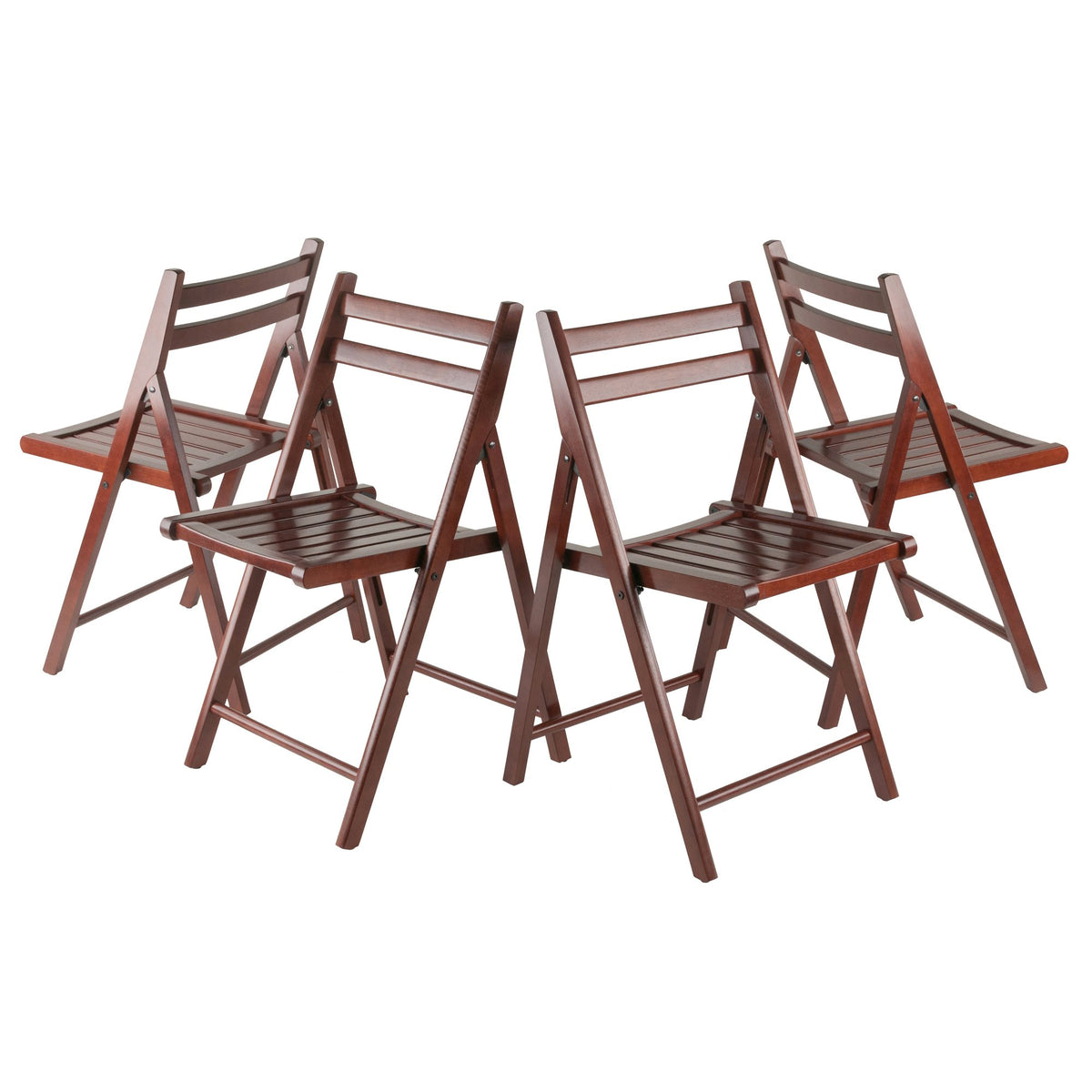 Winsome Wood Robin Seating, Walnut (Set Of 4)