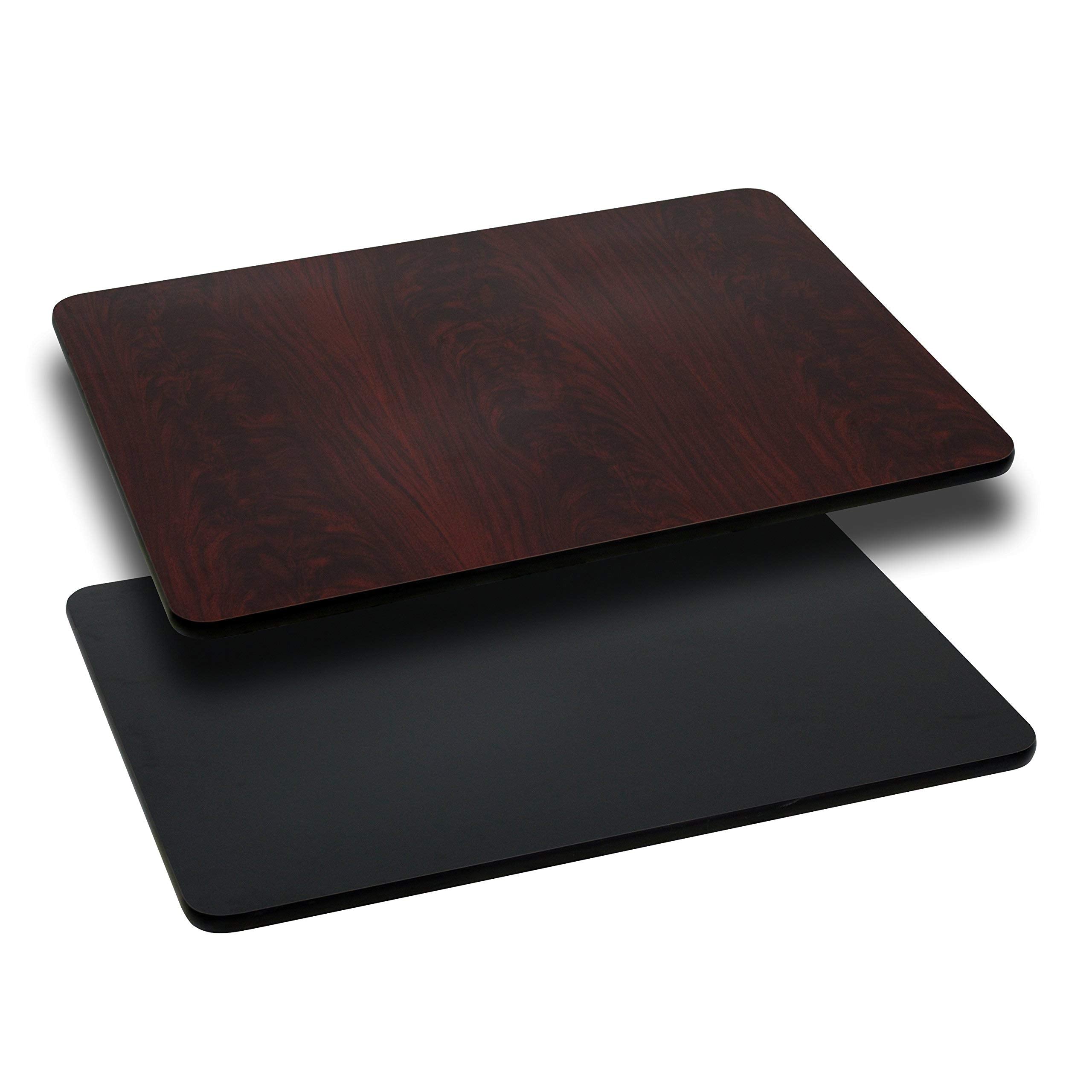 2 Pk. 30 x 42 Rectangular Table Top with Natural or Walnut Reversible Top