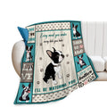 Boston Terrier Throw Blanket Ultra Soft Cozy Plush Cute Boston Dog Lover Flannel Fleece Blankets Lightweight Fuzzy Warm Party Bl