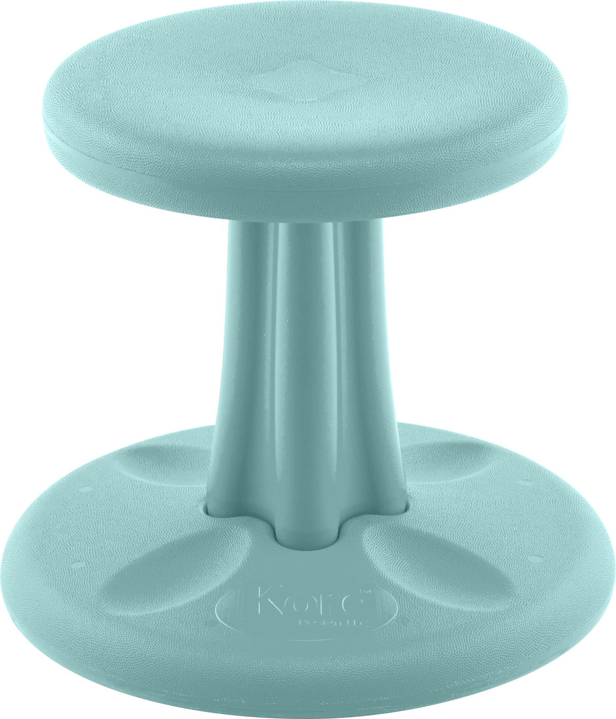 KORE Design Wobble Stool Chair, Girls + Boys Kid Desk Stools, Ergonomic Small Office Chairs, Flexible Seating for Active Kids, ADD/ADHD, Classroom, School, Home, Preschool (12in), Age 4-5 yrs, Teal