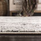 Safavieh Madison Collection Runner Rug - 2'3'' X 8', Cream & Silver, Boho Chic Glam Paisley Design, Non-Shedding & Easy Care, Id