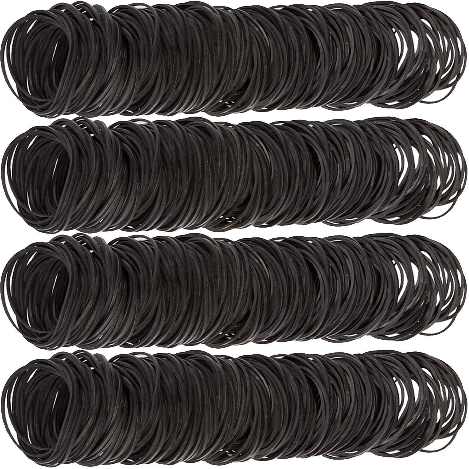 Amuu Rubber Bands Size16 White 500Pcs #16 Small Rubber Band For Office Supplies Money School Home Elastic Band 38Mm Rubber Bands