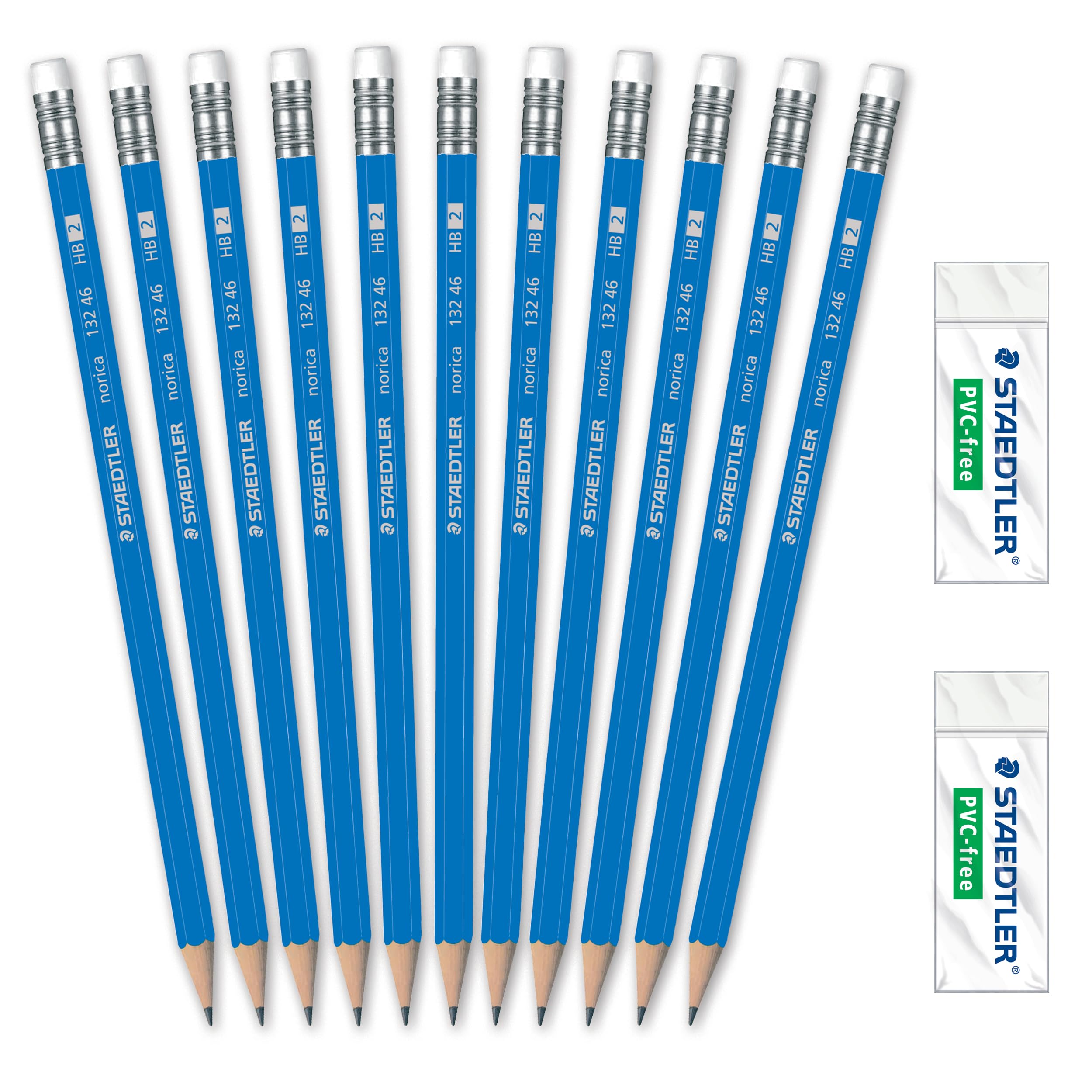 Staedtler Norica Pencil Class & Eraser Class Pack, 250Ct