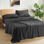 Sleep Zone Lightweight Super Soft Easy Care Microfiber 4 Pieces Bedding Sheet Set With Deep Pocket, All Season Use For Adults, M