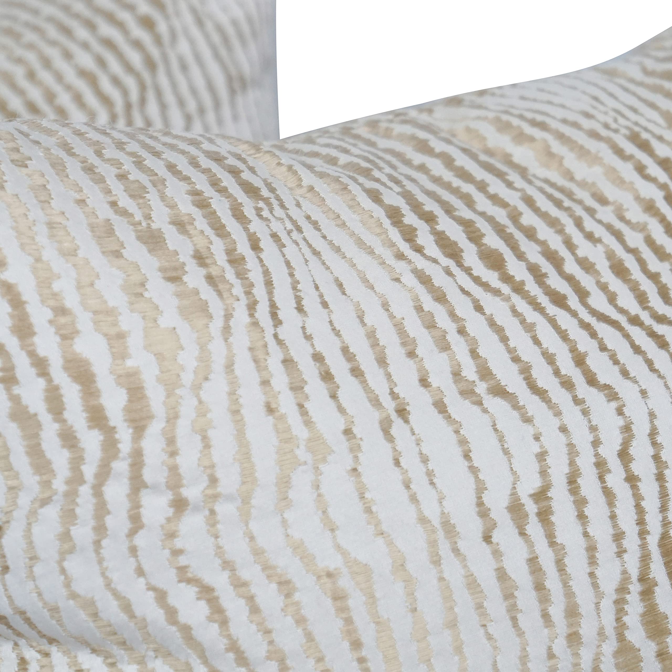 Blazing Needles Square Polyester Jacquard Throw Pillows, 17", Ashfield Alabas 2 Count