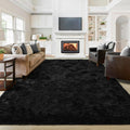 junovo Soft Area Rugs for Living Room 8x10 Feet Fluffy Rug Carpets for Bedroom Shaggy Rugs for Kids Teens Girls Boys Indoor Plus