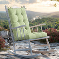 Codi Rocking Chair Cushions Outdoor, Glider Rocker Chairs Replacement Cushion Set For Patio Furniture, Water Resistant For Porch