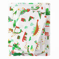 Great Bay Home Christmas Flannel Sheet Set Twin Size - 100% Turkish Cotton, Double-Brushed, Winter Bed Sheets - Ultra-Soft, Cozy
