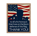 Poster Master Classic Motivational Poster - Vintage Inspirational Print - Gift for Artist, Friend - Thank You, Salute, American 