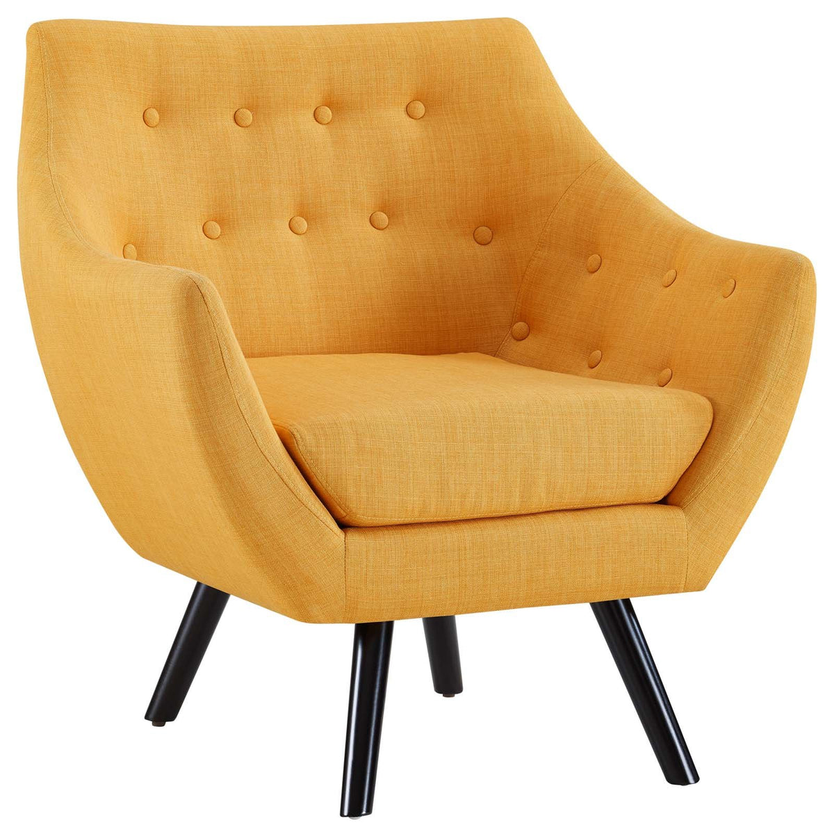 Modway Allegory Loveseat, Mustard