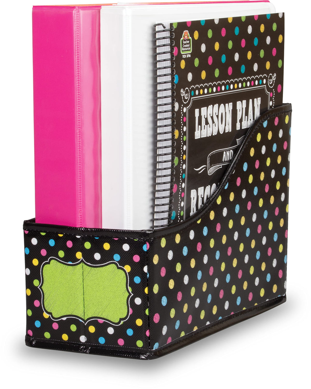 Teacher Created Resources 20784 Chalkboard Brights Book Bin 8' X 5' X 11', Multicolor