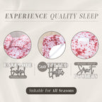 Elegant Comfort Aria Tie-Dye 6-Piece Sheet Set, 1500 Premium Hotel Quality Microfiber, Spiral Tie-Dye, Soft, Fade And Wrinkle Resistant, Fitted Sheet With Smart Pockets, 6Pc Tie-Dye Full, Burgundy