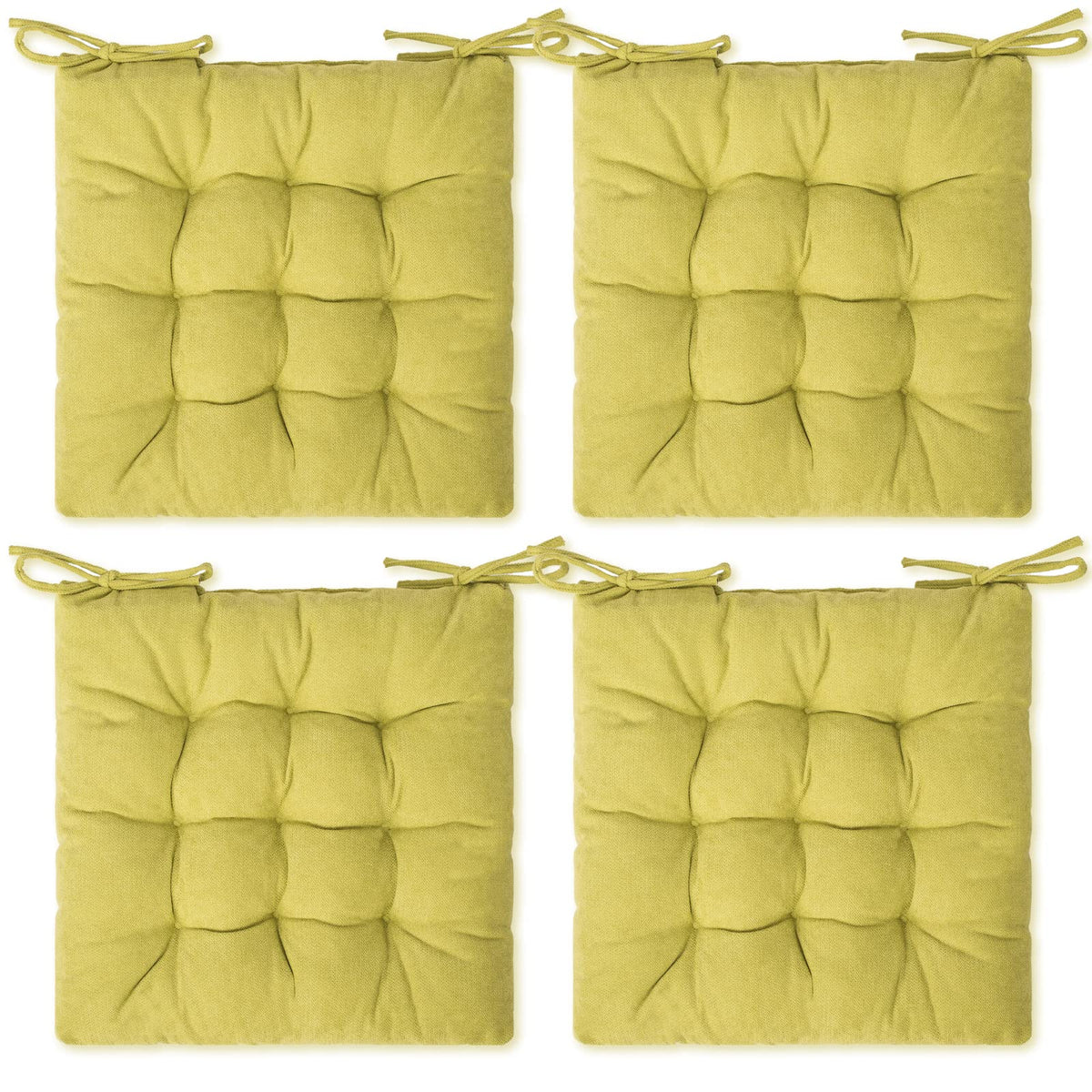 4 Pack Seat Cushion, Chair Cushion, Comfort Chair Pads, Chair Mat For Indoor, Outdoor Dining Chair, Office Chair, Desk Chair