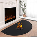 Hearth Rugs for Fireplaces Fire Resistant, 48 x 28 inch Fireproof Fireplace Mat Hearth Rug, Hearth Pads for Wood Stove Fireplace