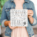Simply Said, Inc Perfect Pallet Petites 8' Wood Sign - Forever In My Heart