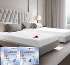 California Design Den 2-Pack Waterproof Mattress Protector For Full Size Bed - Soft, Noiseless, Cooling, Full Bed Mattress Prote