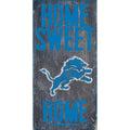 Detroit Lions 6 x 12 Home Sweet Home Sign