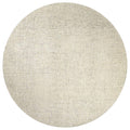 Overstock London Abstract/Tweed Wool Hand-Tufted Rug Cream 10' X 10' 10' Round Indoor Round