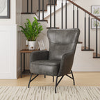 Wallace & Bay Graham Accent Chair, Smokey Gray