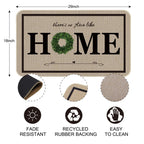 Onway Indoor Front Door Mat 18X29 Inch Welcome Mats Non-Slip Doormat Entry Rugs For Inside House And Home Entrance With Home Quo