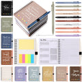 Tellingyou 20 Set Employee Appreciation Gift Inspirational Weekly Planner Notebook With Sticky Note Ballpoint Pen Bulk Thank You