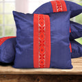 The Purple Tree Embroidered Cushion Covers For Sofa (16X16 Inch, Pack Of 5) Sofa Cushion Cover, Diwali Cushion Cover, Diwali Dec