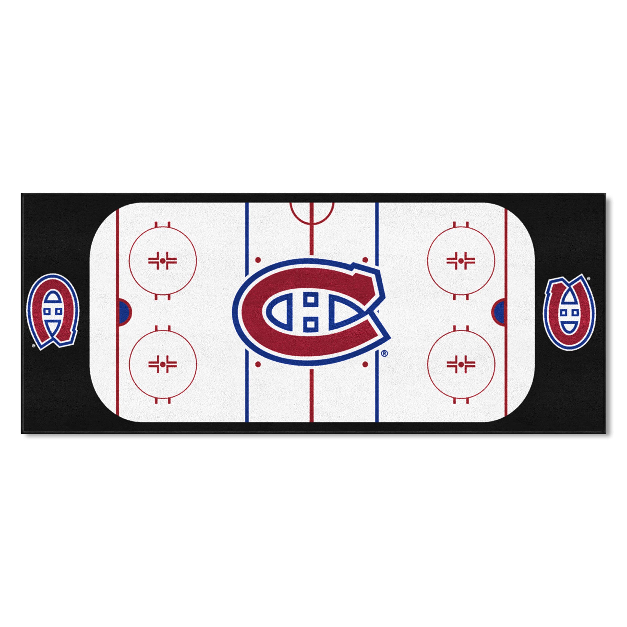 FANMATS 10409 NHL - Montreal Canadiens Rink Runner - 30in. x 72in.
