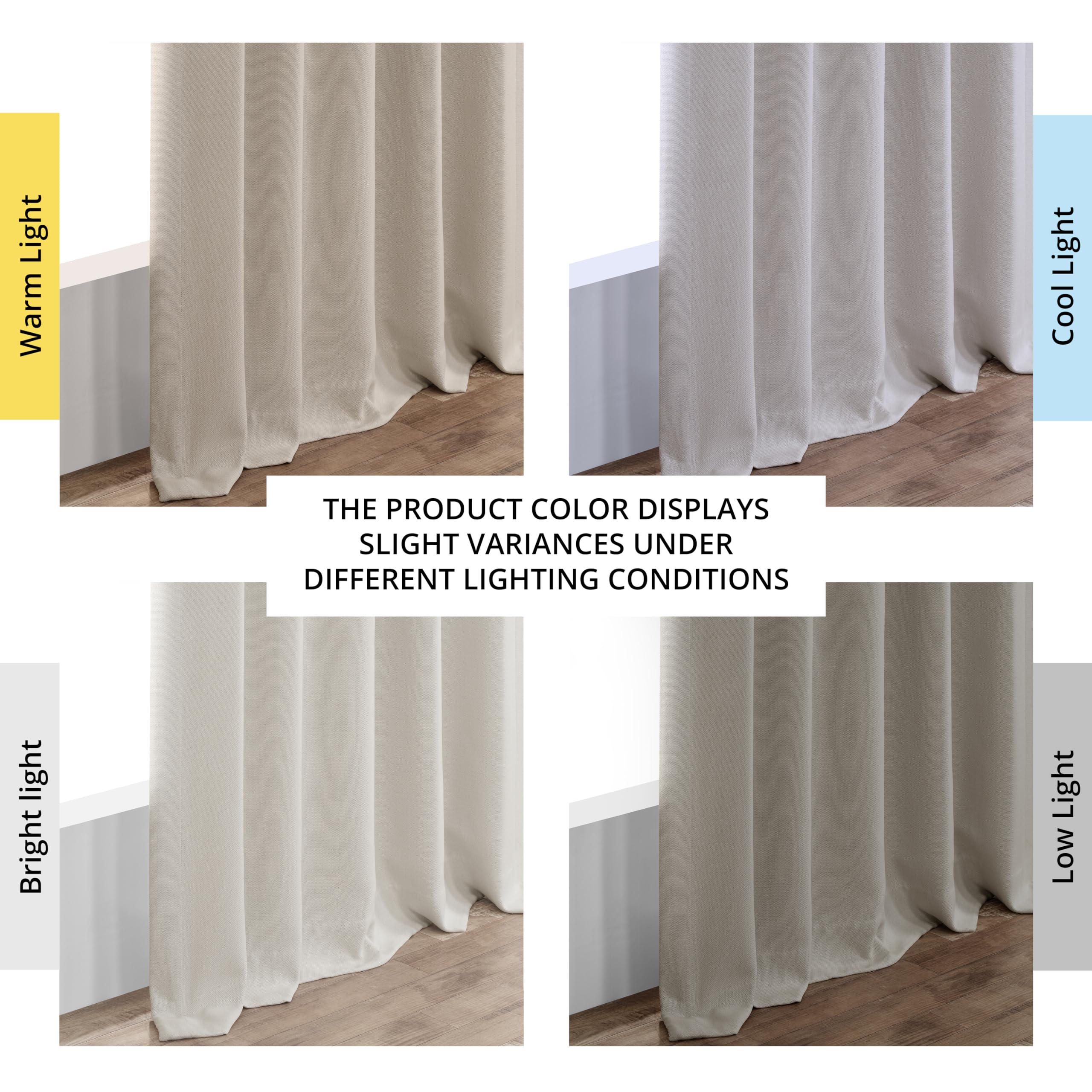 Hpd Half Price Drapes Faux Linen Room Darkening Curtains - 96 Inches Long Luxury Linen Curtains For Bedroom & Living Room (1 Pan