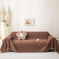 Meetsky Couch Cover Sofa Covers Washable Chenille Dog Couch Cover, Multi-Use Furniture Sofa Throw Cover, Soft Sofa Slipcovers Un