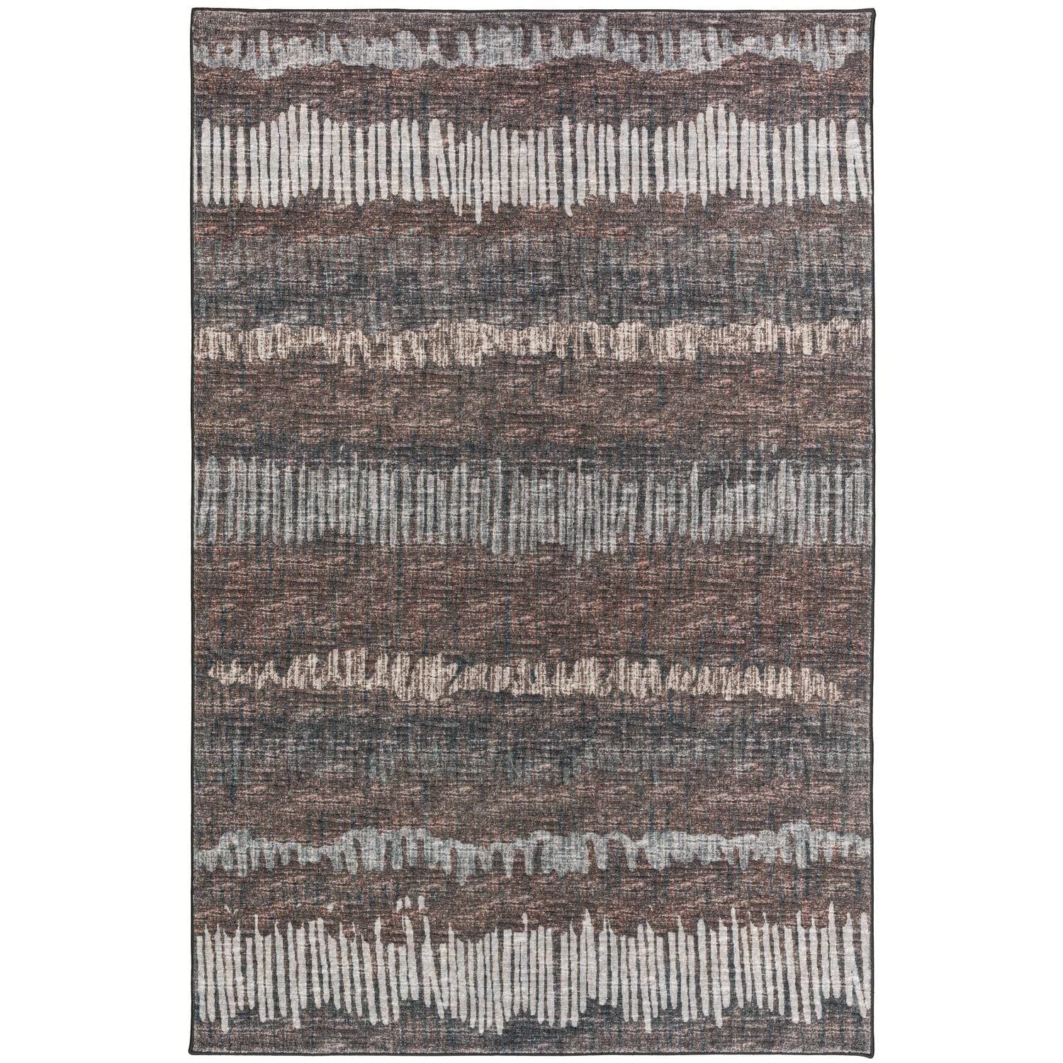 Winslow Wl4 Brown Transitional Rug Rectangle 9' X 12'