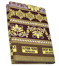 TUNI MANI Solapur Cotton Chaddar/Floral Design Blanket, Size: 5 x 7.5 Feet Double Bedsheet (Maroon) (Pattern May Vary)