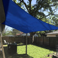 Tang Sunshades Depot Blue 11'X11' Square Uv Block Sun Shade Sail Perfect For Outdoor Patio Garden Pergola Gazebo Canopy Dock Dec