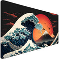 Big Mouse Pad, Upgrade Durable 31.5'X15.7' Larger Extended Mouse Pad For Gamer With Stitched Edges, Waterproof Non-Slip Base L
