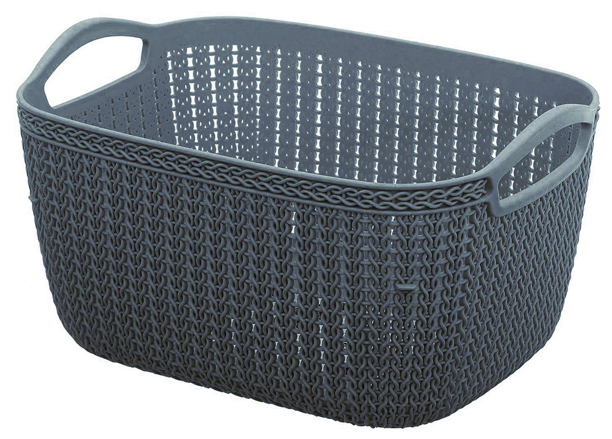 Kuber Industries Q5 Unbreakable Plastic Multipurpose Medium Size Flexible Storage Baskets/Fruit Vegetable Bathroom Stationary H