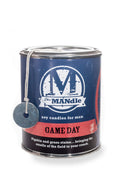Eco Candle Co. The Mandle Soy Candle for Men - Scents of Freshly Cut Grass - Game Day, 15 oz. Paint Can - 100% Soy Wax, No Lead,