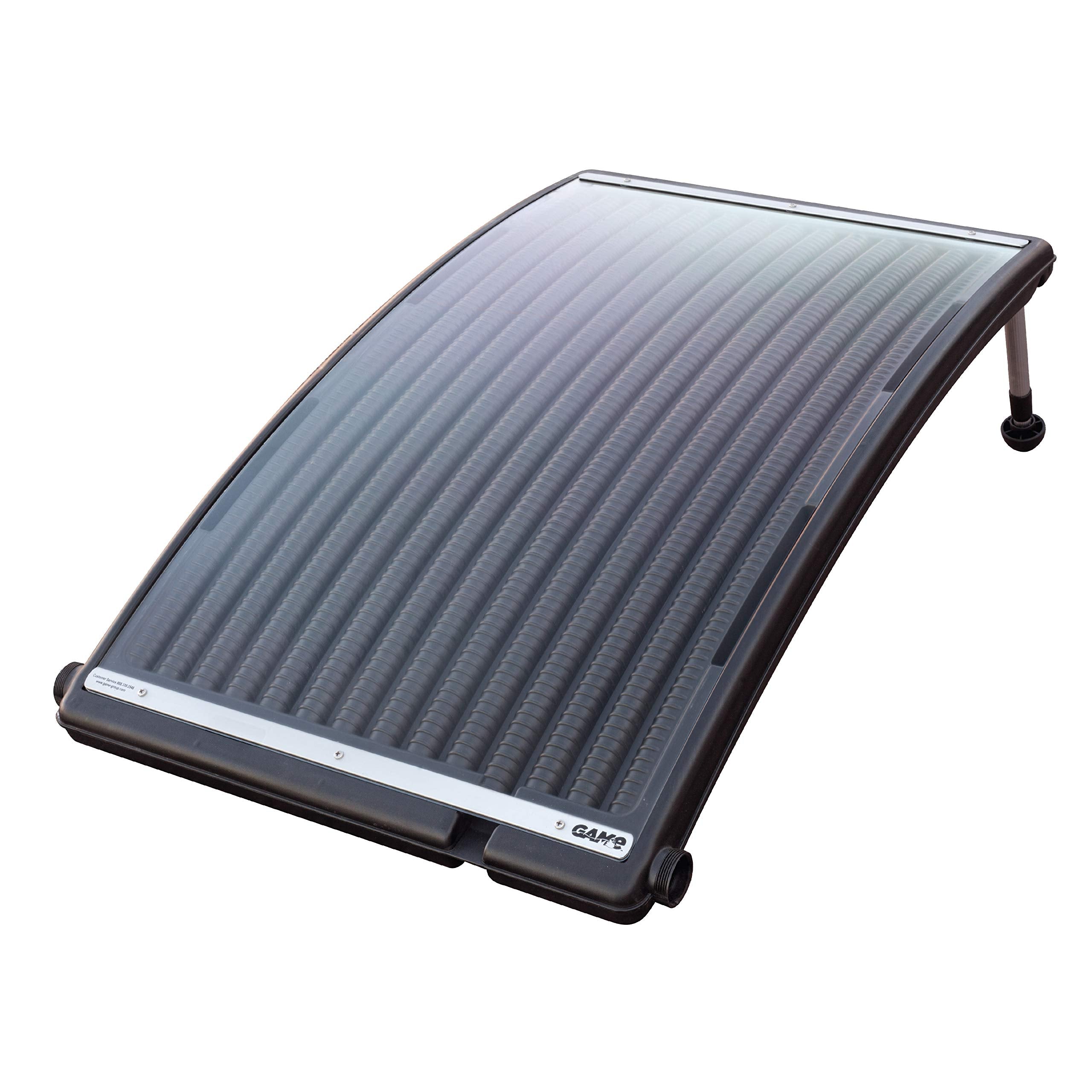 Game 4721-Bb Solarpro Curve Solar Pool Heater, Made For Intex & Bestway Above-Ground And Inground Pools, Includes Intex Adapters