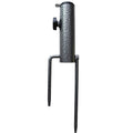Ammsun Patio Umbrella Steel Anchor Beach Umbrella Heavy Duty Metal Ground Grass Auger Holder Stands Base With Two Forks Ideal Fo