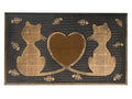 A1 Home Collections A1Home200090 Floor Rubber Pin Fun Designed Welcome Door Mats For Indoor Outdoor Entrance, 18' X 30', Twin