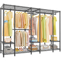 VIPEK V50i Extra Large Portable Closet Rack Bedroom Armoire Freestanding Wardrobe Closet, Heavy Duty Clothes Rack Multi-Function