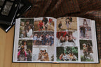 Kleer-Vu Photo Album Suedeleather Collection, Holds 500 4X6 Inches Photos, 5 Per Page - Black