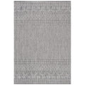 Safavieh Courtyard Collection 2' X 3'7' Grey/Black Cy8235 Indoor/ Outside Waterproof Easy Cleansingpatio Backyard Mudroom Accent Mat