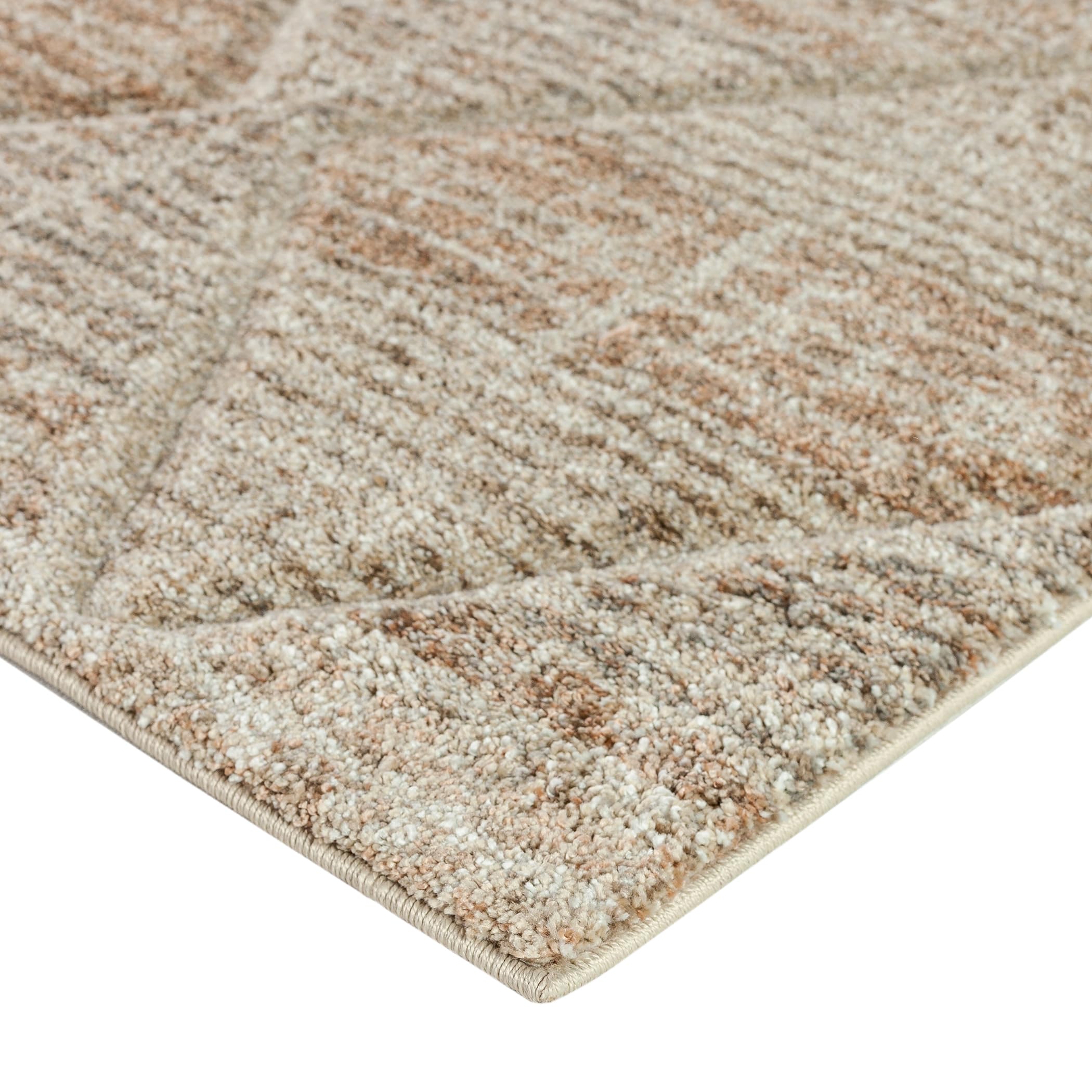 Dalyn Rug Carmona Co8 Parchment 5'1' X 7'5' Rectangle Soft Area Rug, Easy Clean, Non Shedding, Bedroom, Entry, Living Room, Di