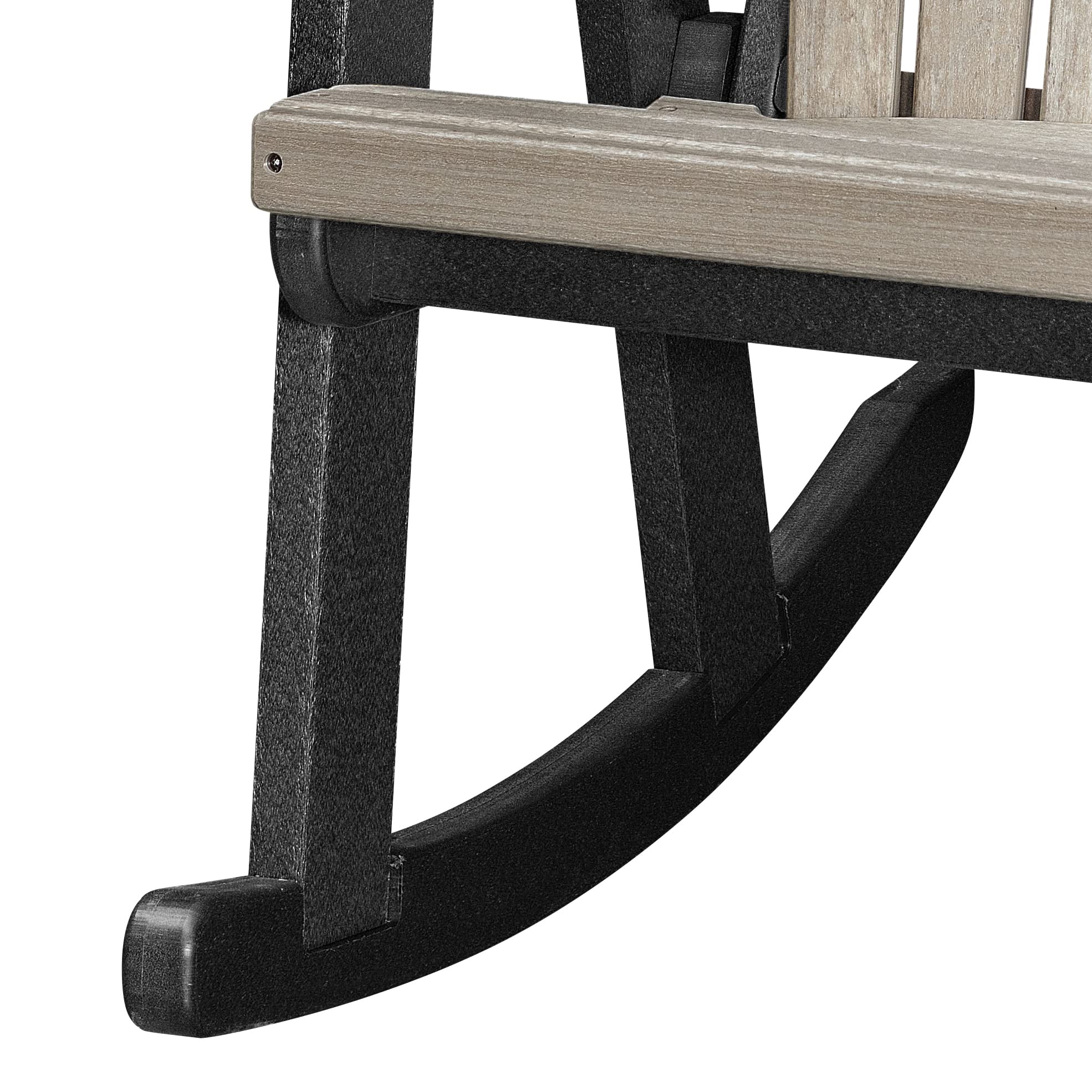 American Furniture Classics Rocking Chair, Weatherwood and Black